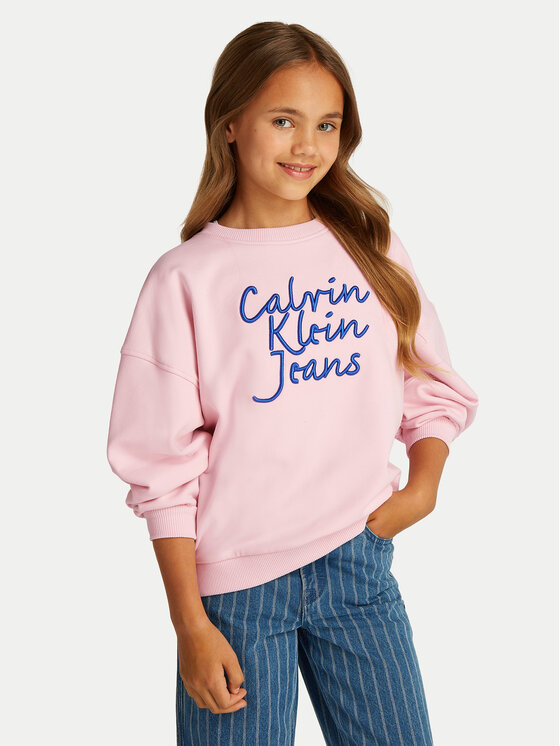 

Толстовка обычного кроя IG0IG02760 Calvin Klein Jeans, розовый