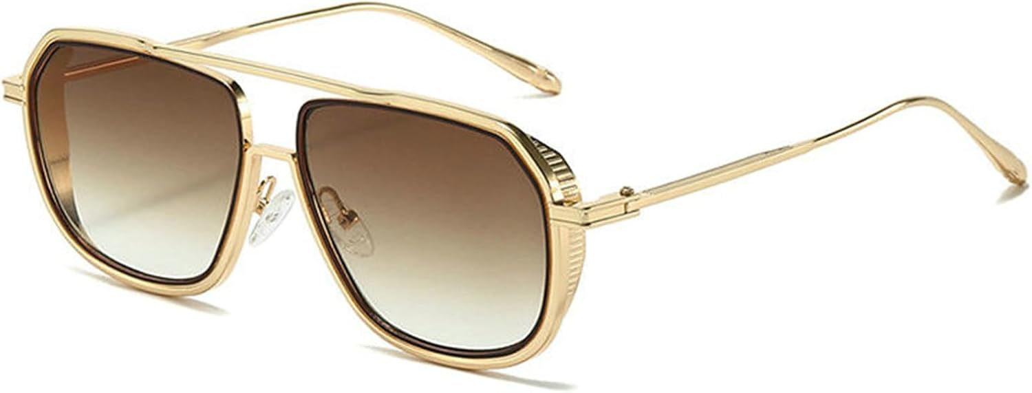 

Солнцезащитные очки Willochra Pilot Gradient в стиле 70-х годов для женщин и мужчин, модель 2025, роскошные винтажные круглые металлические оправы, солнцезащитные очки для женщин, защита от ультрафиолета UV400, C4