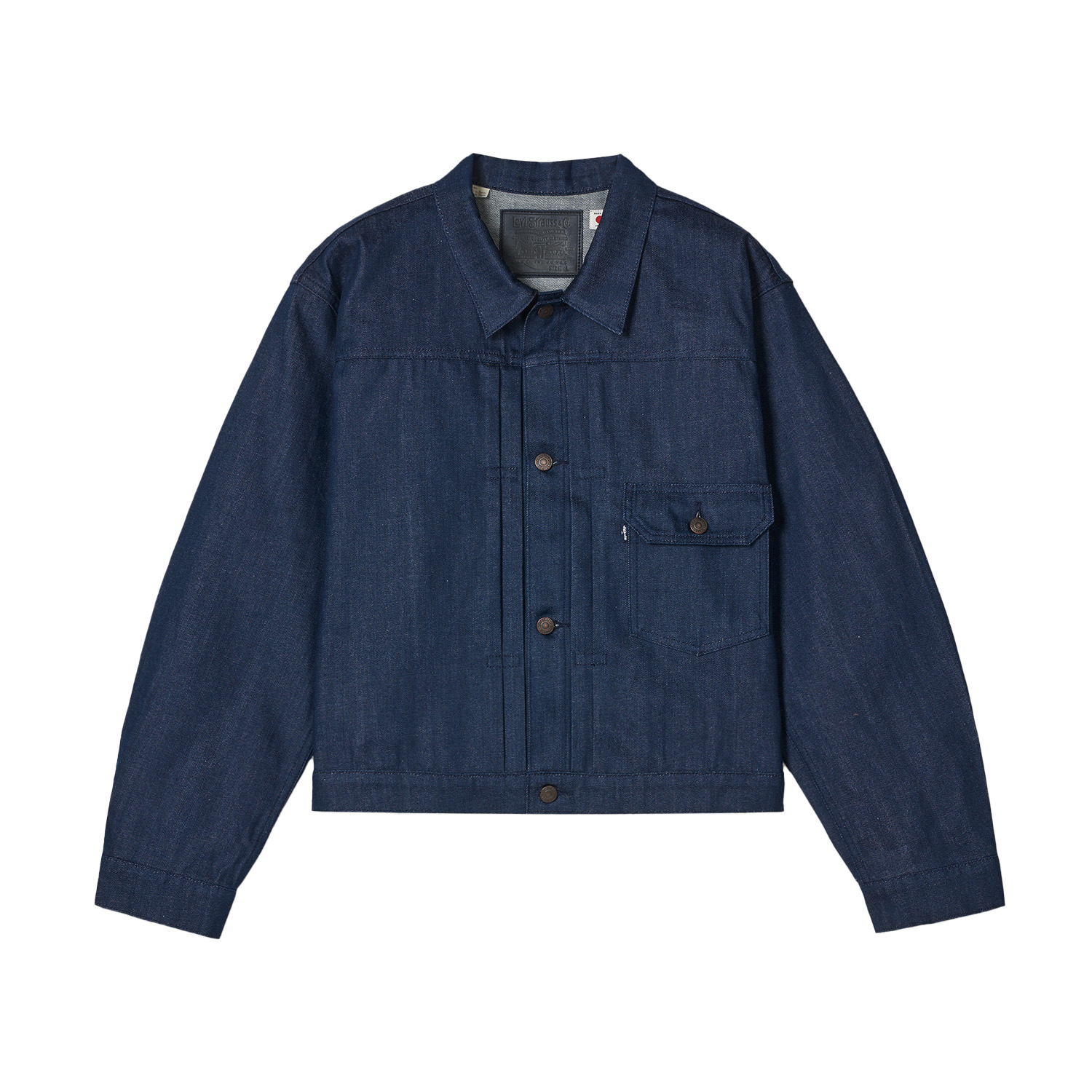 

Levis Джинсовая куртка Unisex Blue Lapel Moderate