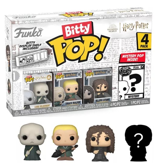 

Гарри Поттер Bitty Funko Pop 4 упаковки 2,5 см Волдеморт Беллатриса Драко Малфой, Серый, Гарри Поттер Bitty Funko Pop 4 упаковки 2,5 см Волдеморт Беллатриса Драко Малфой