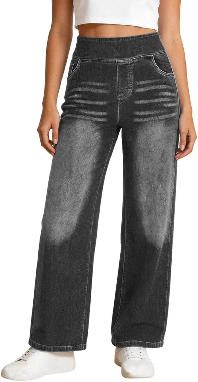 Джинсы свободные Women's, Black