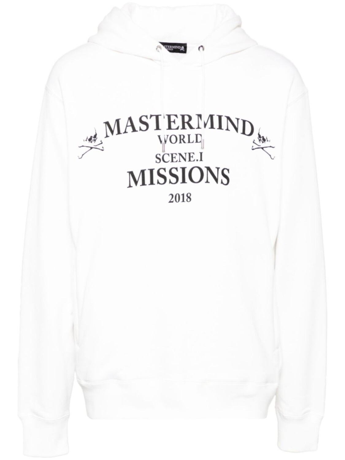 

Худи с логотипом Mastermind World, белый