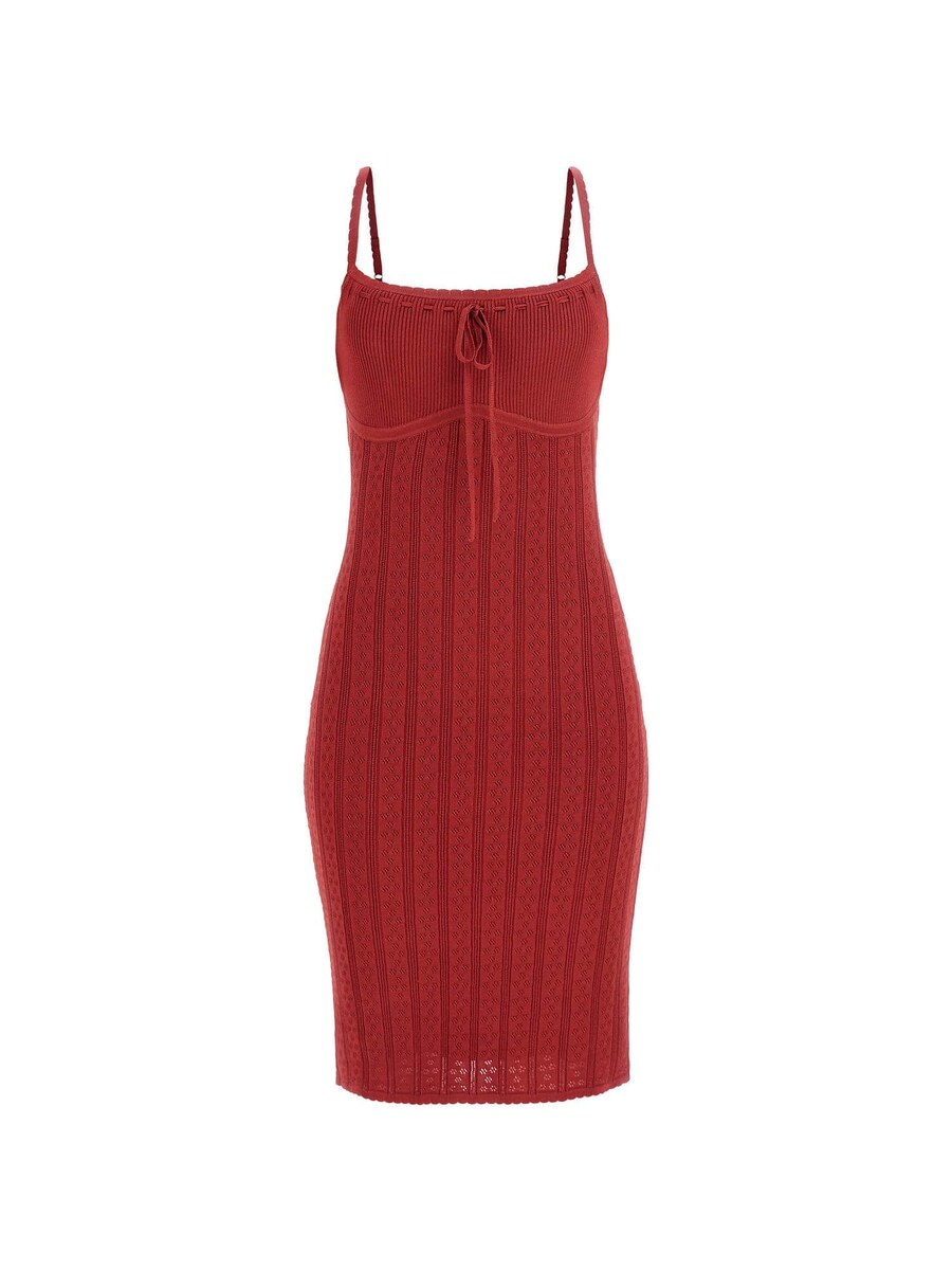 

Вязаное платье GUESS, цвет Ruby red
