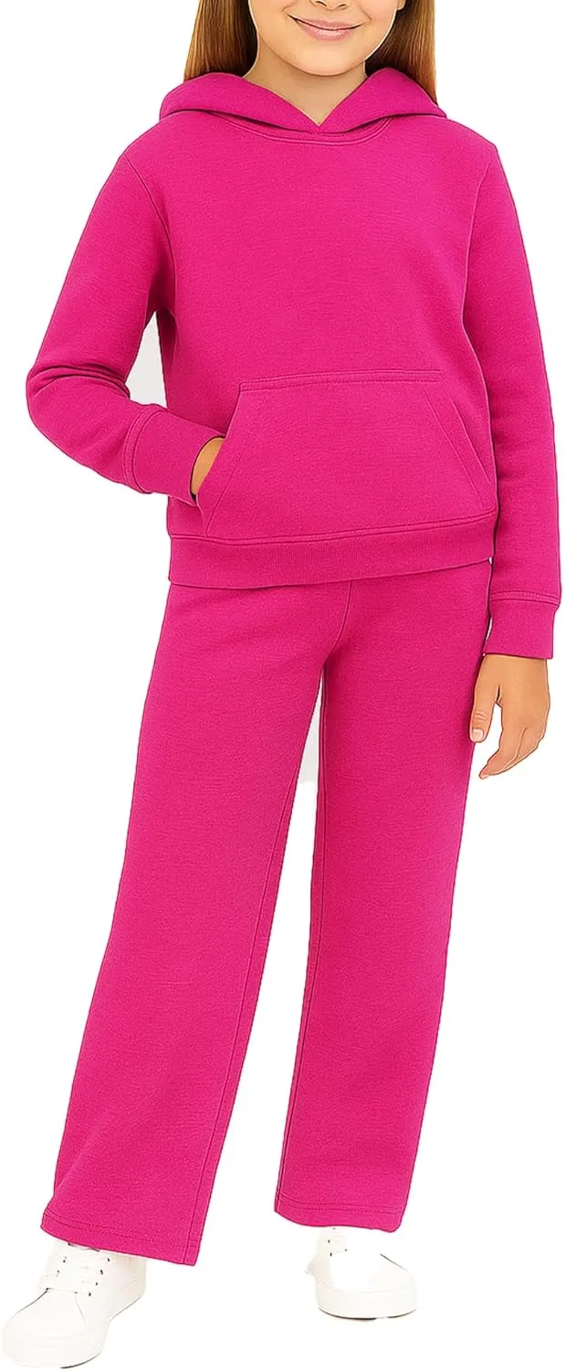 Детский спортивный костюм из флиса ELLA IN PINK, Hot Pink