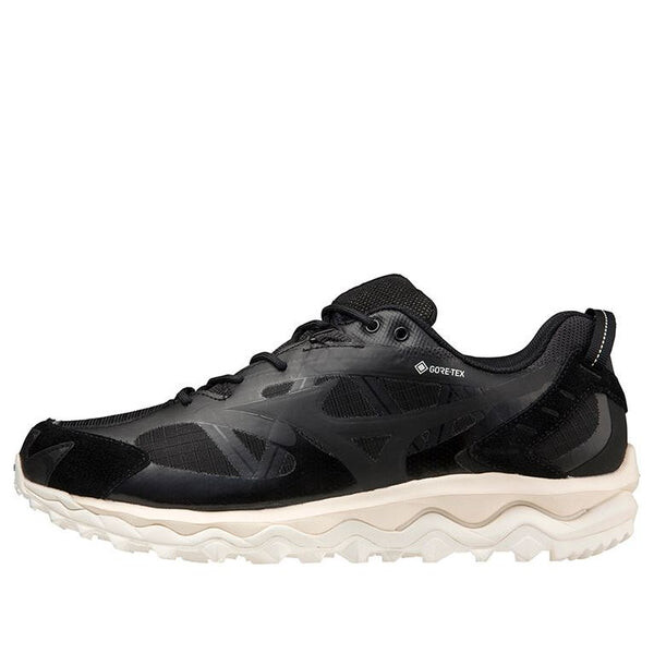 

Кроссовки wave mujin tl gore-tex 'black white' Mizuno, черный