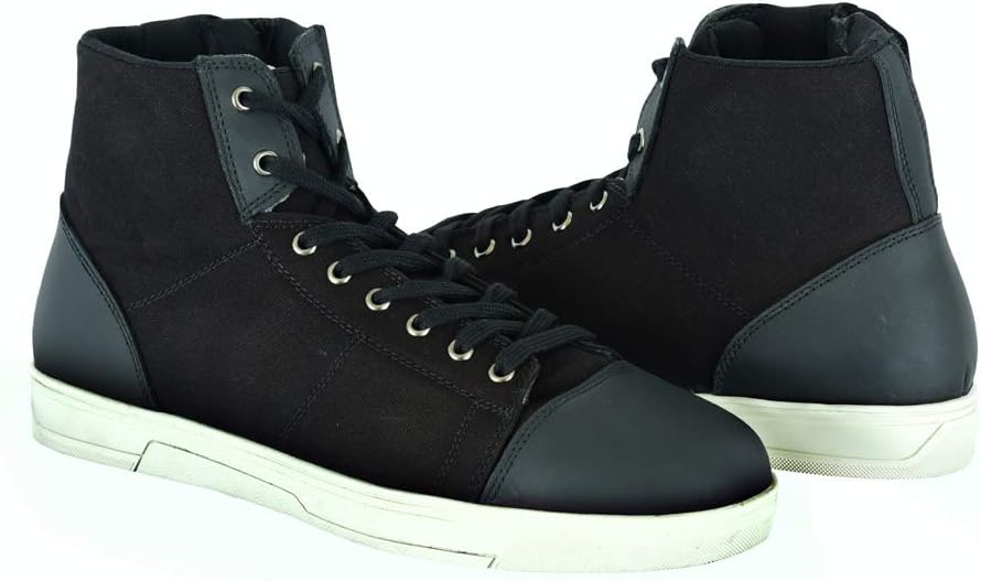 

Мужские мотоциклетные кроссовки AH Apparel, повседневные, для уличного мотоцикла, дышащая защитная экипировка, обувь для мотоспорта (размер 8.5) A&H Apparel, черный