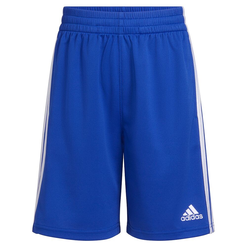 

Шорты adidas Classic с 3 полосками в сетку для мальчиков для малышей Adidas, цвет Semi Lucid Blue