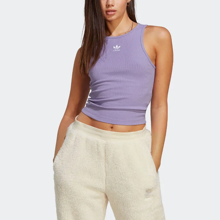 Adidas Originals Топ-майка Adicolor Essentials Rib 'Magic Lilac' — фото 4