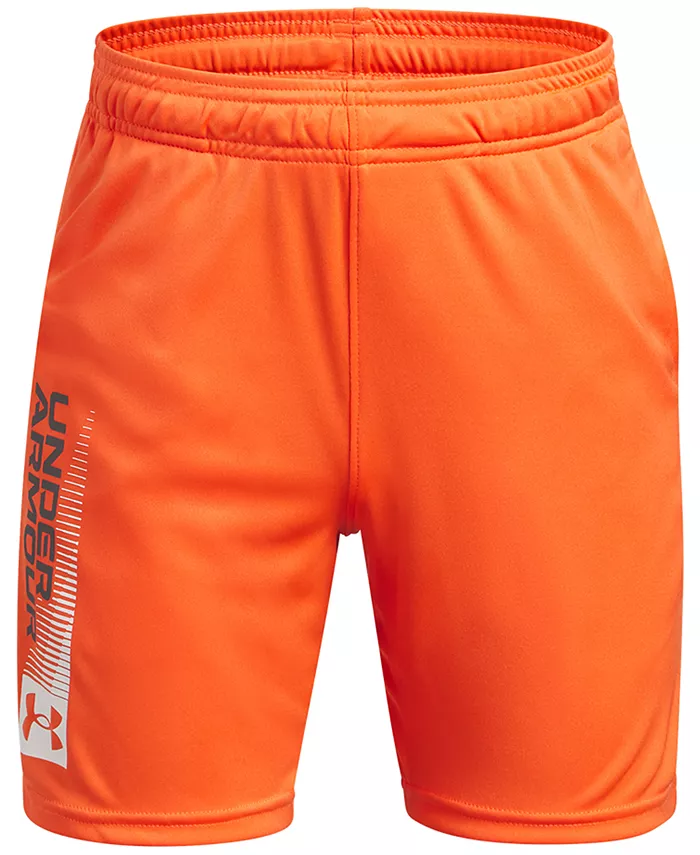 

Шорты Big Boys Tech Wordmark Under Armour, красный