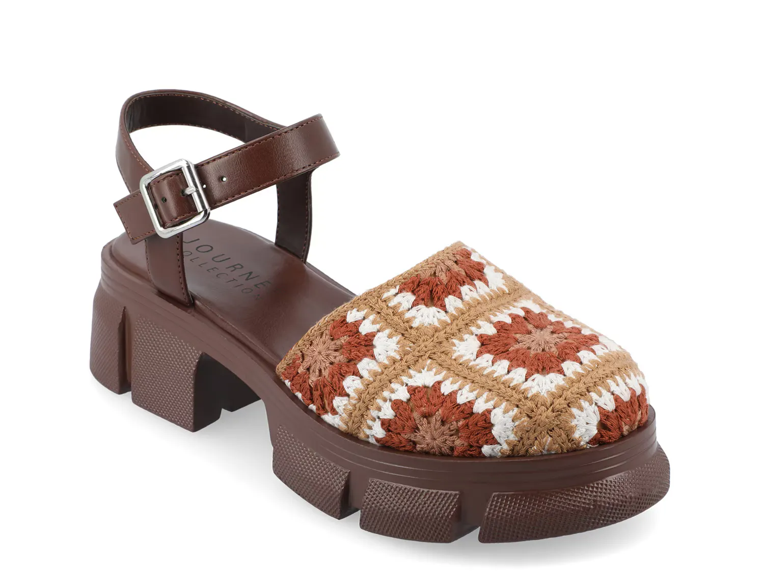 

Сандалии Dorit Platform Sandal Journee Collection, темно-коричневый