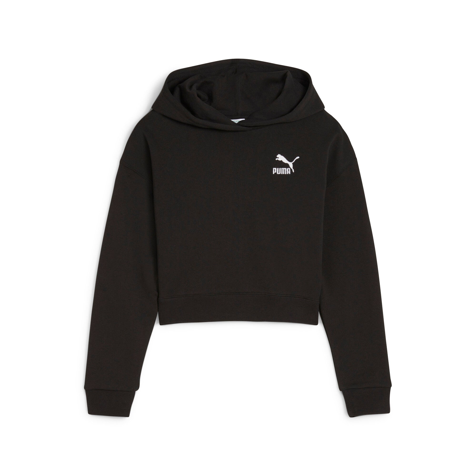 

Толстовка с капюшоном PUMA BETTER CLASSICS для девочек больших размеров, черный