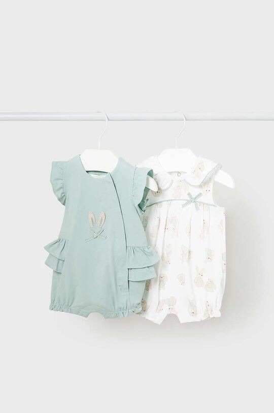 

Детские комбинезоны, 2 шт. Mayoral Newborn, бирюзовый, Зеленый, Детские комбинезоны, 2 шт. Mayoral Newborn, бирюзовый