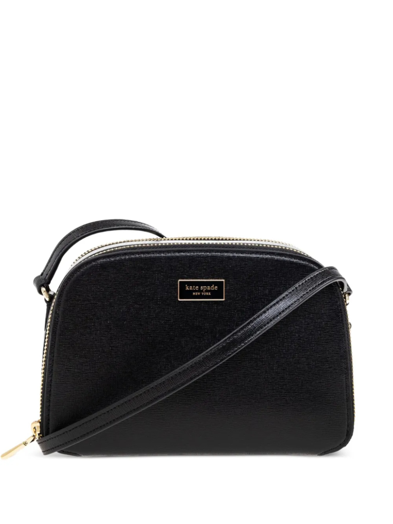 

Кожаная сумка через плечо Kate Spade, черный
