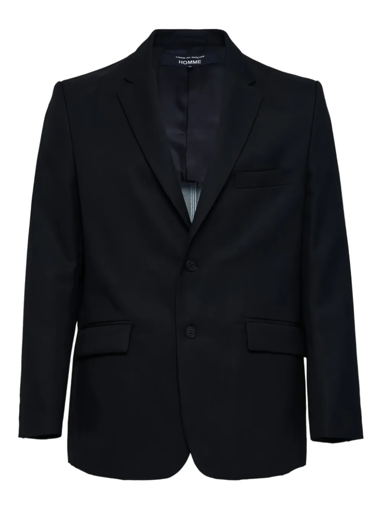 

Блейзер Comme des Garçons Homme с джинсовыми вставками, синий