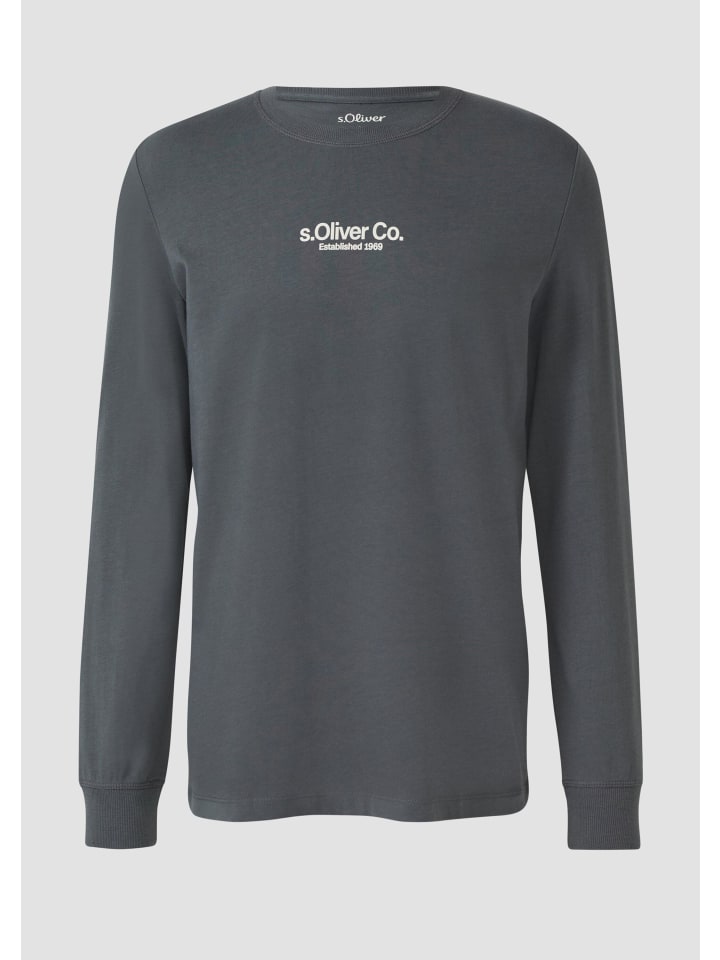 

Футболка цвета 95D1_сланцево-серый s.Oliver