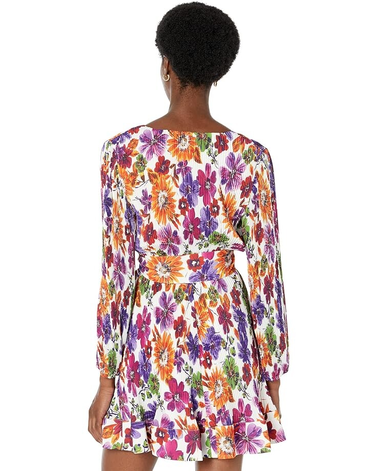 

Платье MILLY Liv Wildflower Garden Pleated Dress, белый мульти