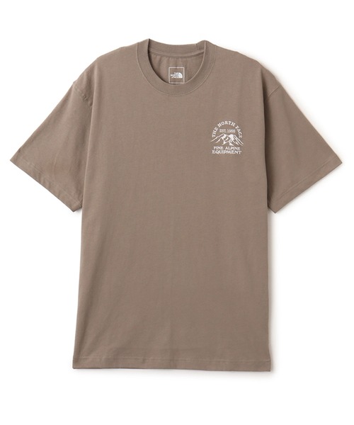 

Футболка с коротким рукавом, Fine Alpine Mountain THE NORTH FACE, коричневый