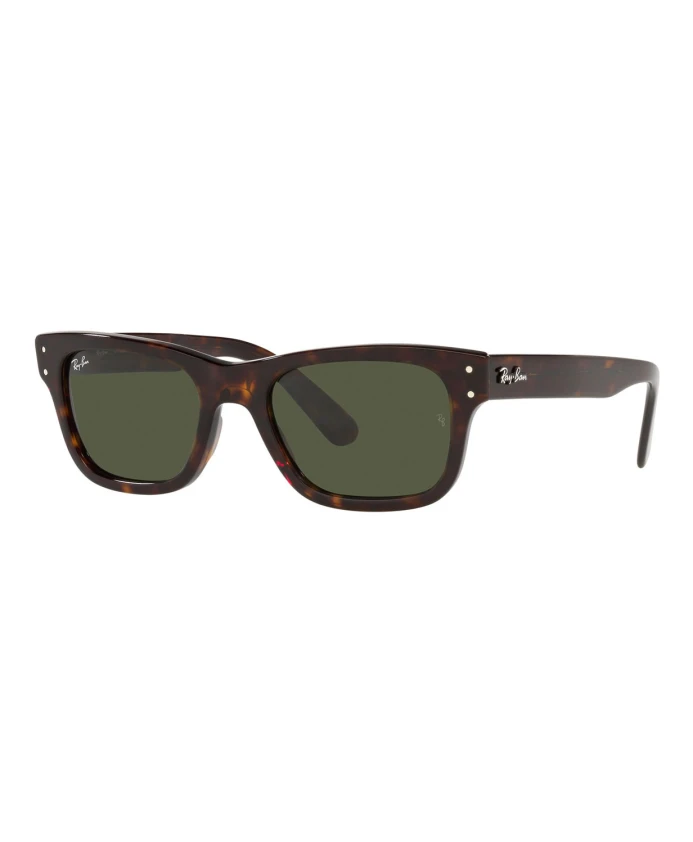 

Прямоугольные солнцезащитные очки Mr Burbank RB2283 Ray-Ban, коричневый