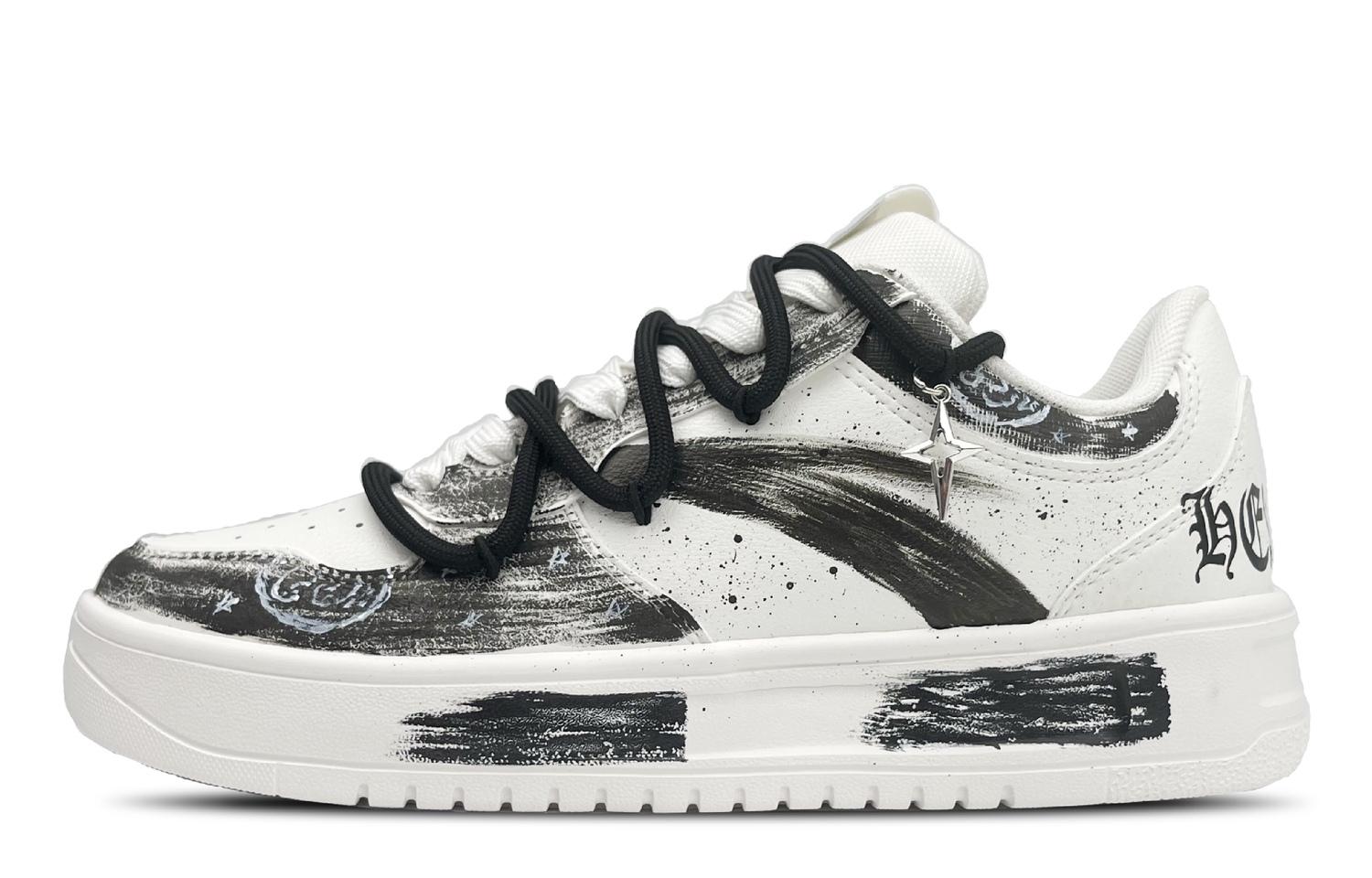 

Мужские скейтерские кеды Low top с противоскользящей амортизацией и устойчивостью к истиранию ANTA, белый