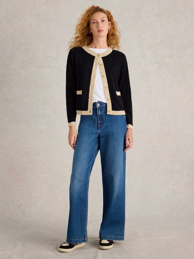 

Кардиган Charlotte с цветными блоками White Stuff, Black