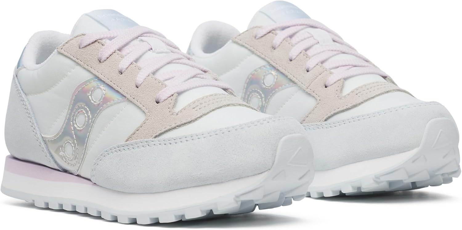 Детские кроссовки Saucony Cohesion с альтернативной застежкой для детей и подростков, белый/синий — фото 2