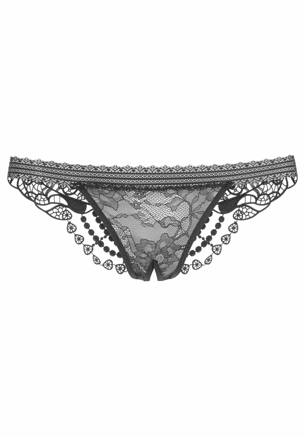 

Стринги PETITE FLEUR GOLD Ouvert, черный