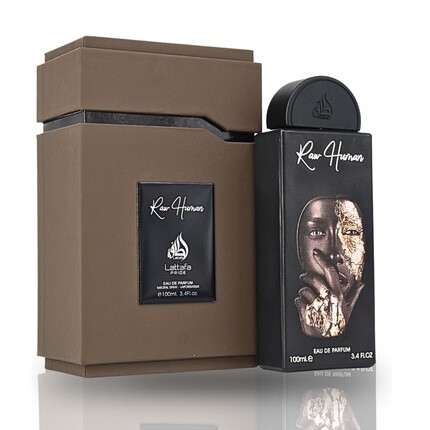 

Lattafa Perfumes Raw Human EDP Apricot Plum Pink Pepper