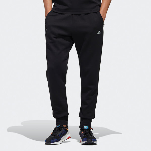 Спортивные штаны Men's adidas WJ PNT SWT Stylish Black Sports Pants/Trousers/Joggers, черный — фото 3
