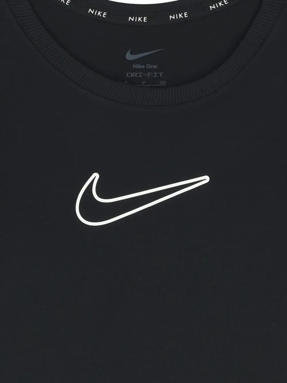 Футболка с логотипом Nike Kids, черный — фото 3