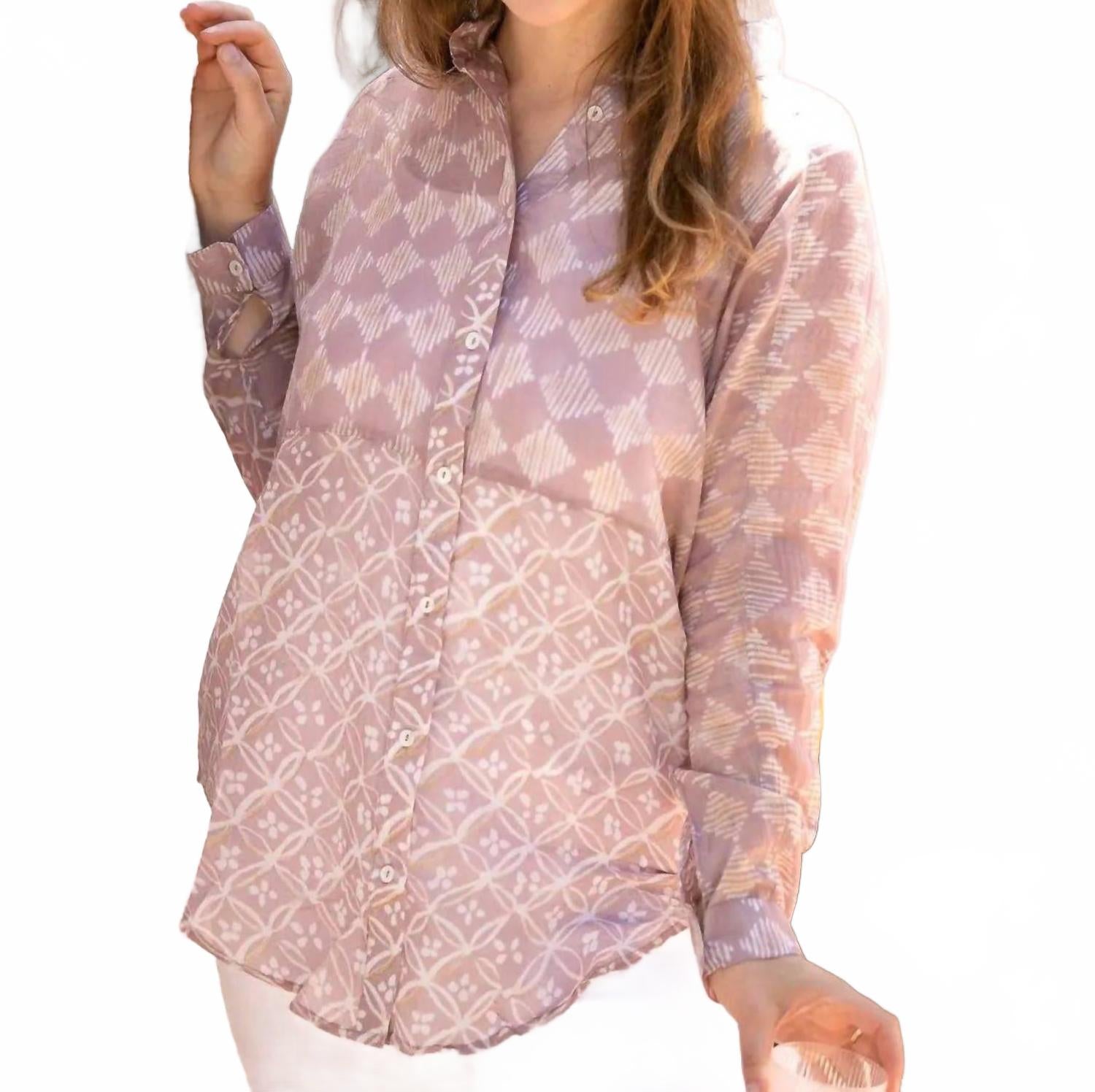 

Dolma Рубашка с пуговицами Blair коричневого цвета