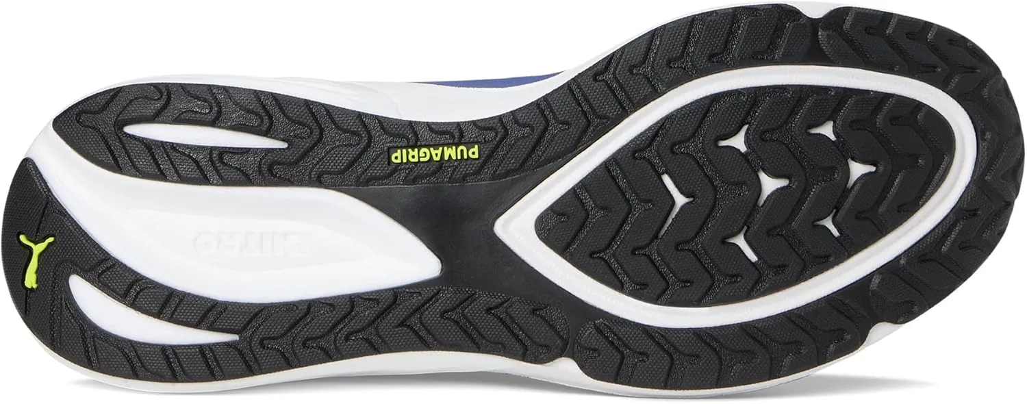 Мужские беговые кроссовки Puma Electrify Nitro 4, синий/желтый — фото 4