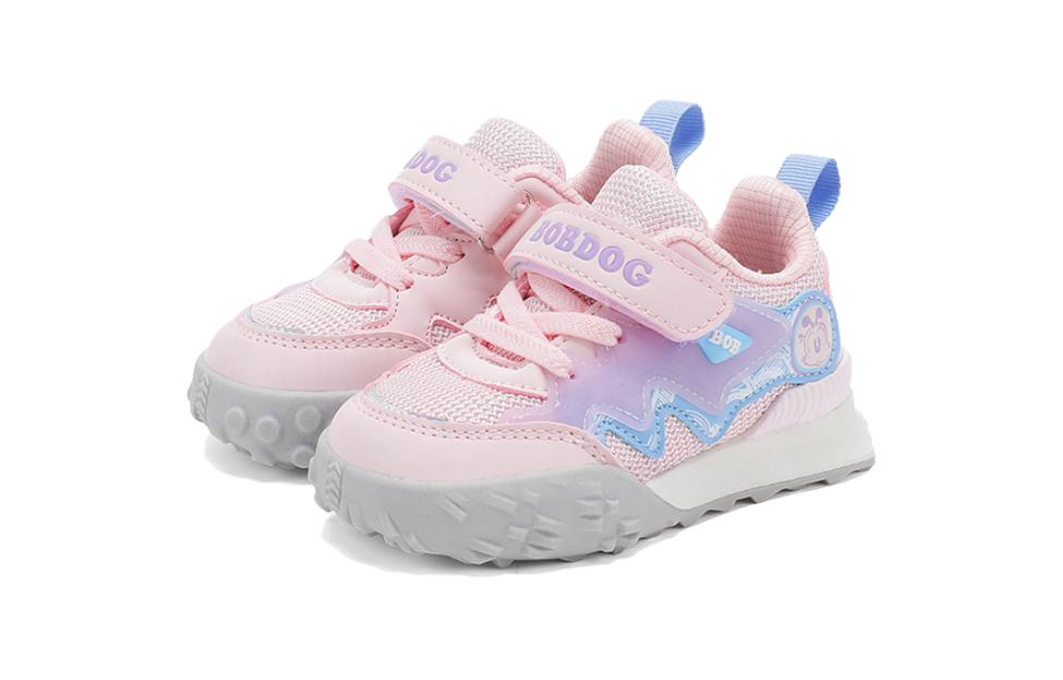 Низкие детские кроссовки Toddler Shoes Kids' BOBDOG, cherry blossom розовый/розовый фиолетовый — фото 4