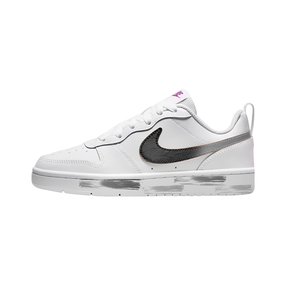 

Кроссовки Nike Court Borough Skateboarding Shoes Women's Low-top Black/grey, черный/серый