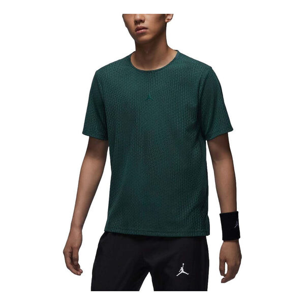 

Футболка sport dri-fit adv t-shirt asia sizing 'dark green' Air Jordan, зеленый