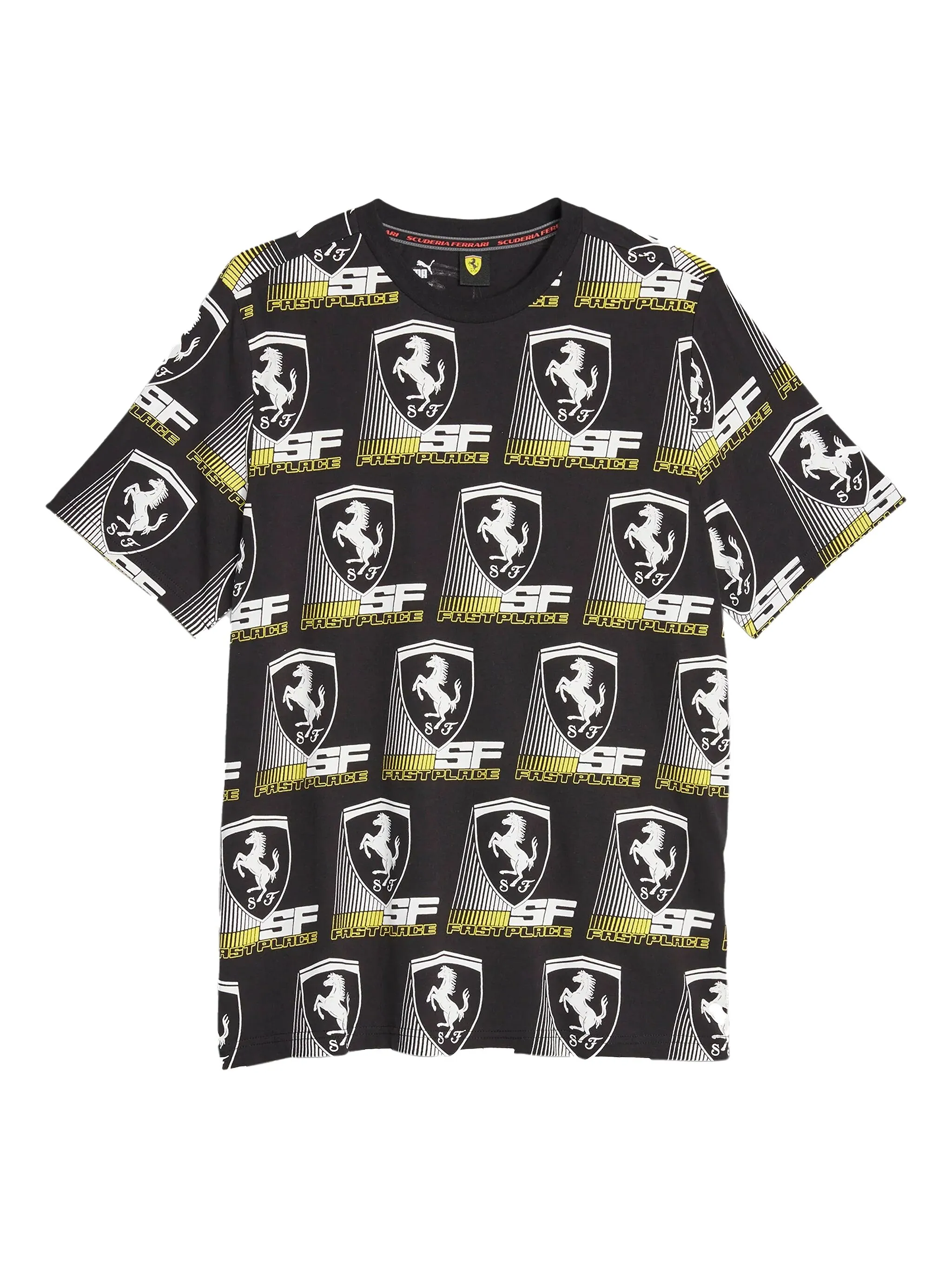 

Футболка с логотипом из коллаборации с Ferrari Puma, черный