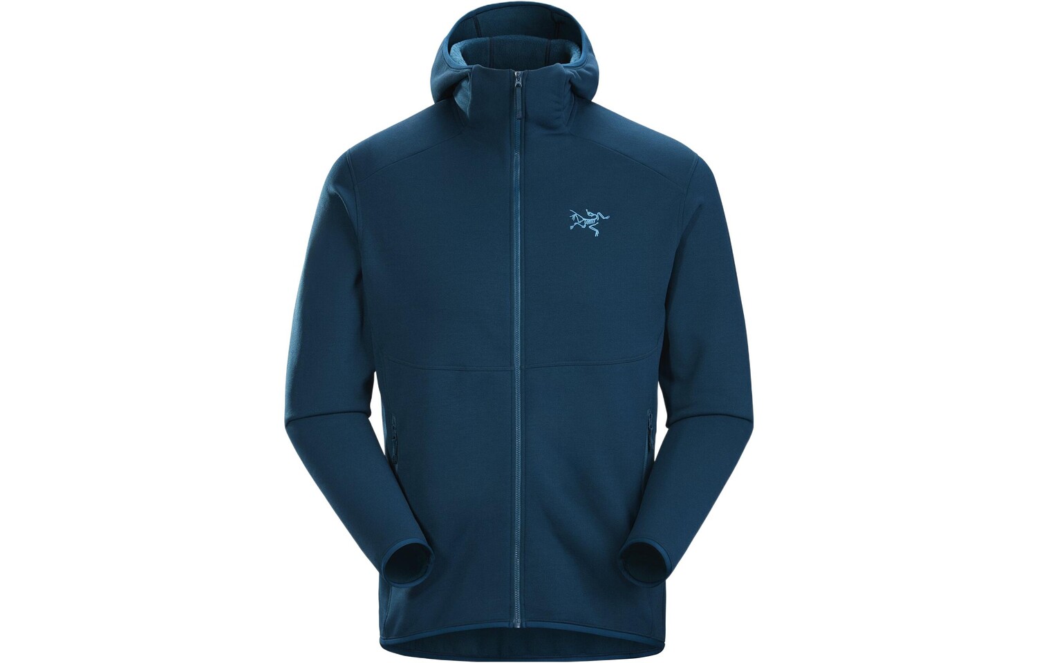 Мужская куртка Arcteryx Kyanite Hoody, глубокий бирюзово-синий оттенок