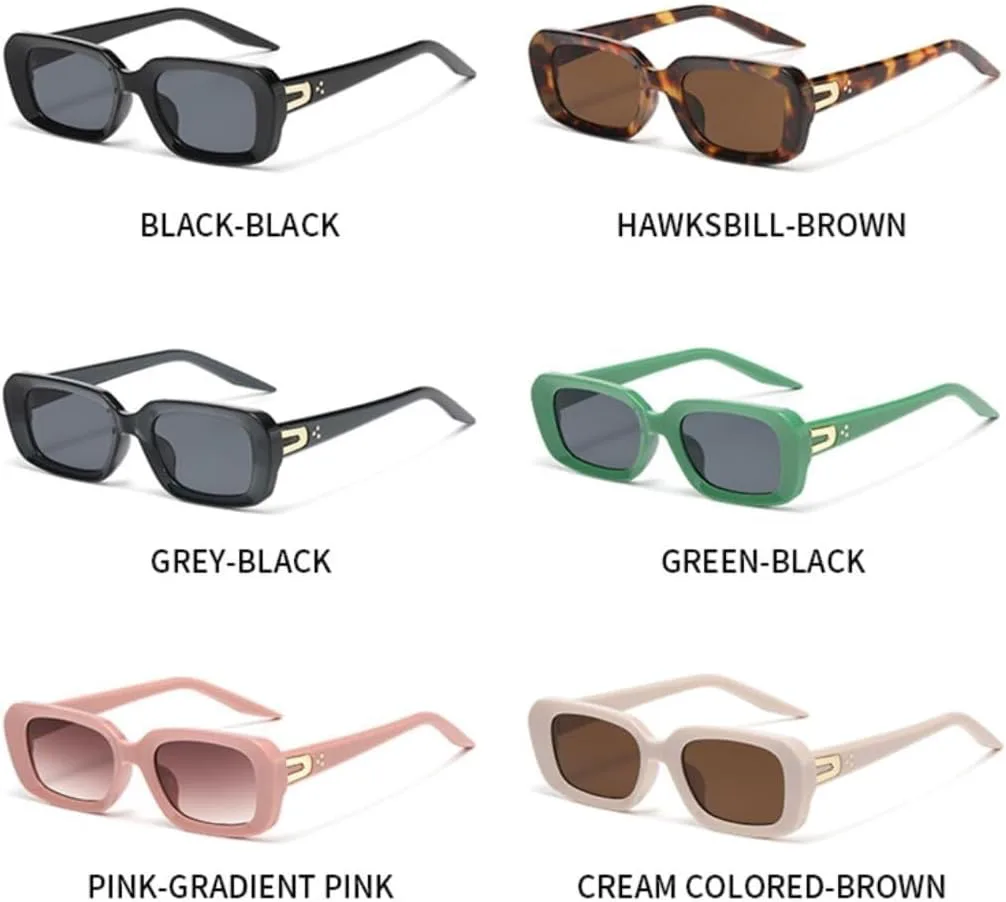 

Солнцезащитные очки для мужчин и женщин - защита UV400 - компактная оправа с толстыми краями для занятий спортом на открытом воздухе и вождения LXLHWN, Tyj390-5