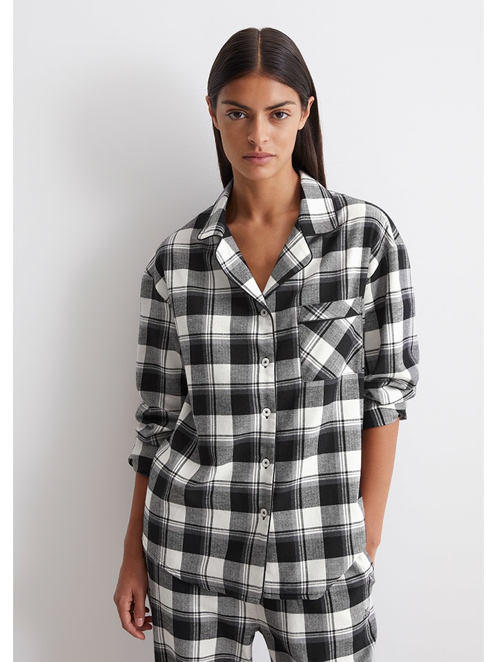 

Marc O´Polo Черно-белая пижамная рубашка