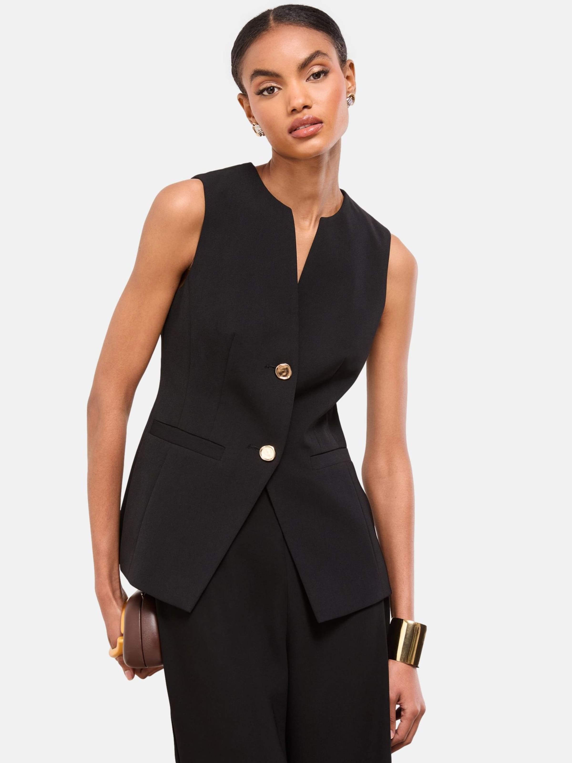 

Lipsy Жилет от костюма в черном цвете