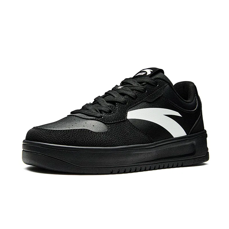 Скейтборд-кроссовки легкие износостойкие ANTA Basic Black-4 черные — фото 3