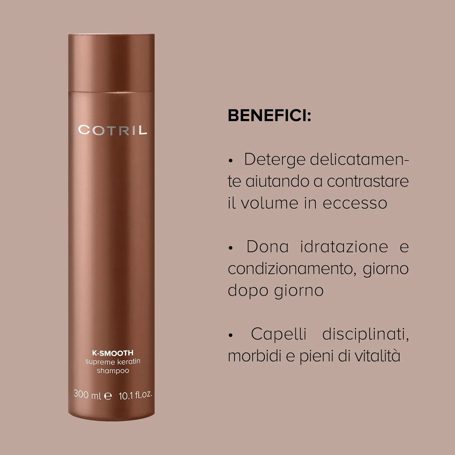 Шампунь с кератином «K-Smooth Supreme Keratin» от Cotril — фото 4