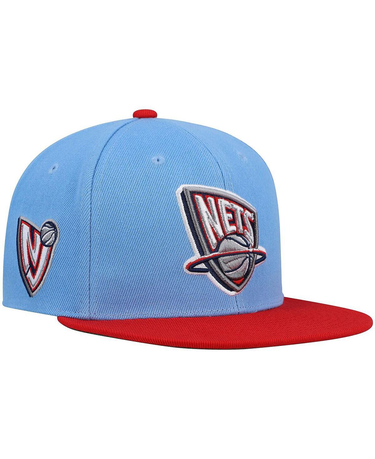 

Мужская голубая, красная кепка Snapback New Jersey Nets Hardwood Classics Mitchell & Ness