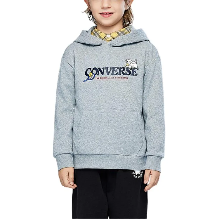 Детский худи Converse, Rock Ridge Gray