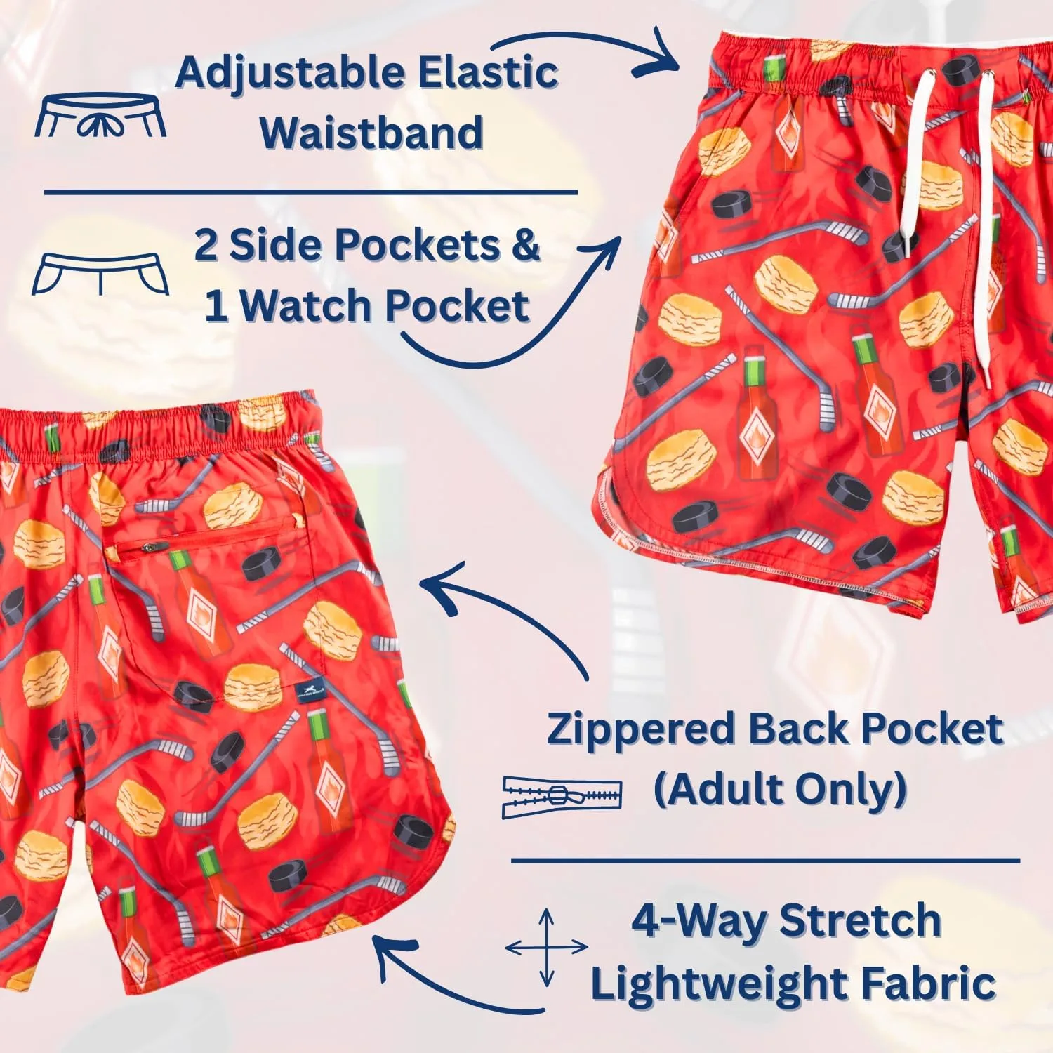 

ChalkTalkSPORTS Hockey Ryder Athletic Shorts
