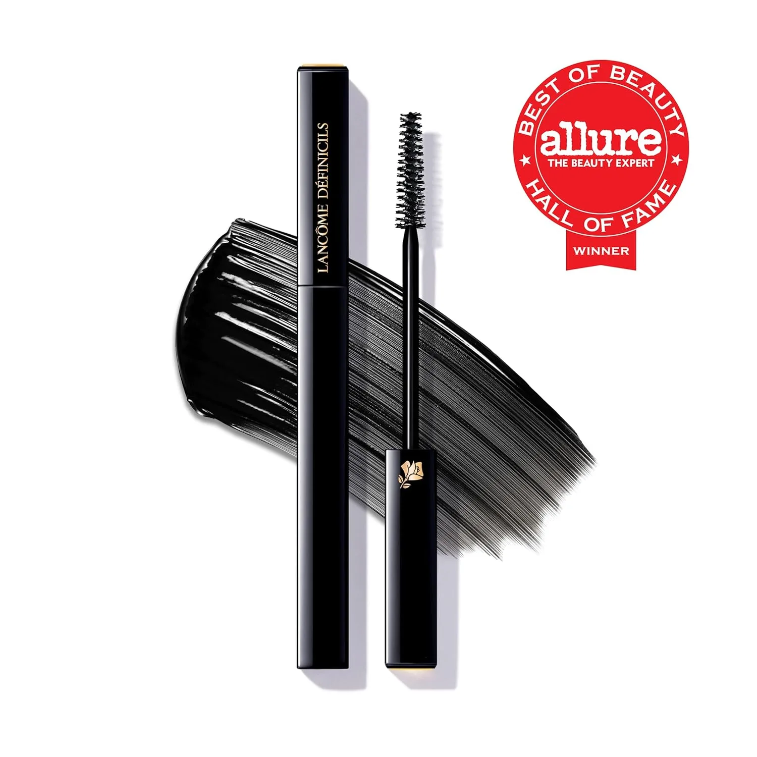 Тушь для ресниц Lancôme Définicils Defining & Lengthening Black Mascara Duo - для выразительных, удлиненных и естественно выглядящих ресниц - набор в полноразмерном и дорожном форматах, Black — фото 3