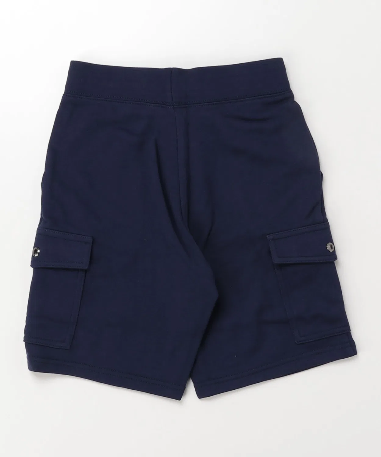 Карго шорты из французского трикотажа Ralph Lauren, синие — фото 4