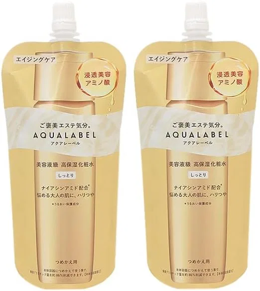 Набор Shiseido — Тоник Aqua Label Treatment Lotion Oil-in, увлажняющий, 150 мл, набор 2 шт