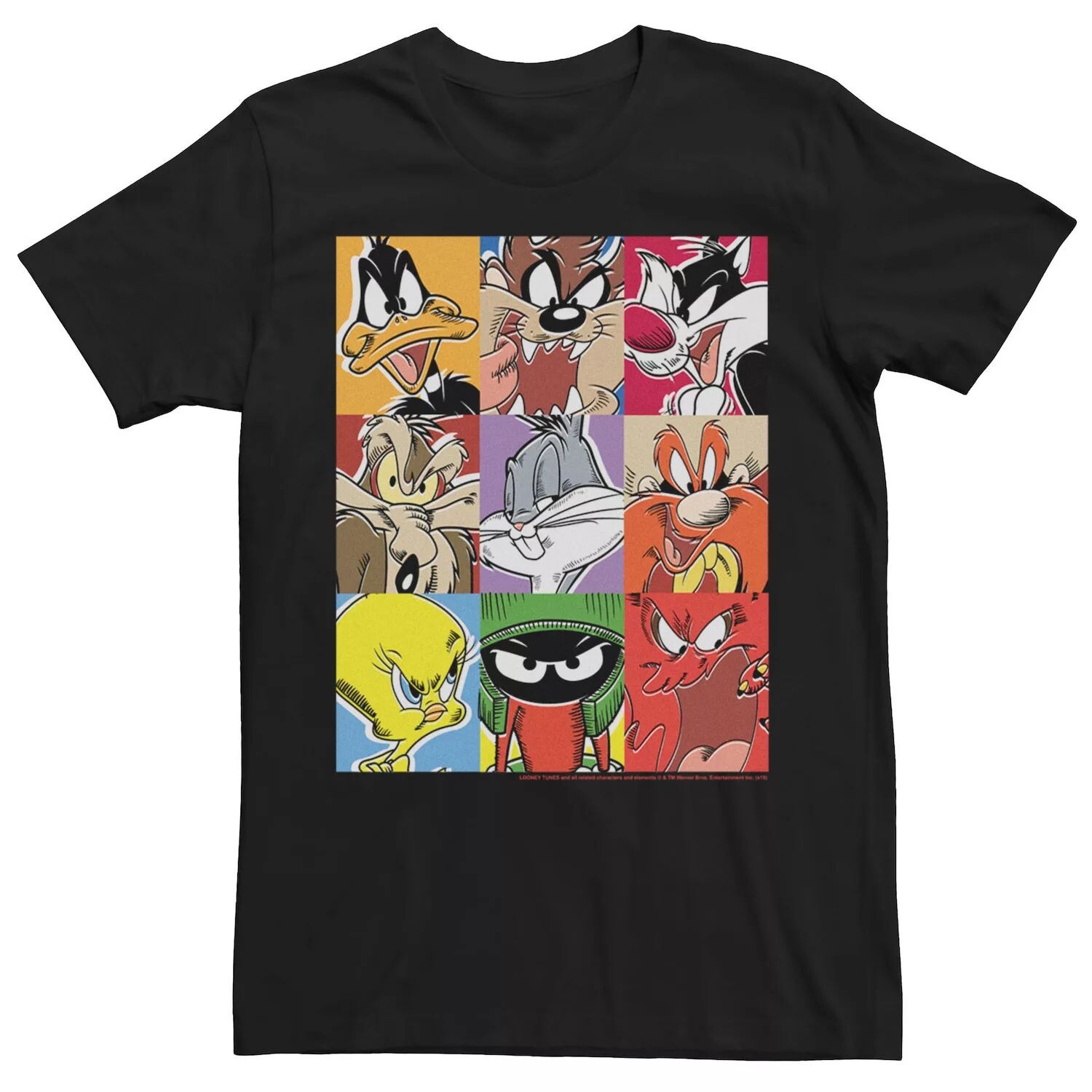 

Мужская футболка с комиксами Looney Tunes Group Shot Box Up Licensed Character