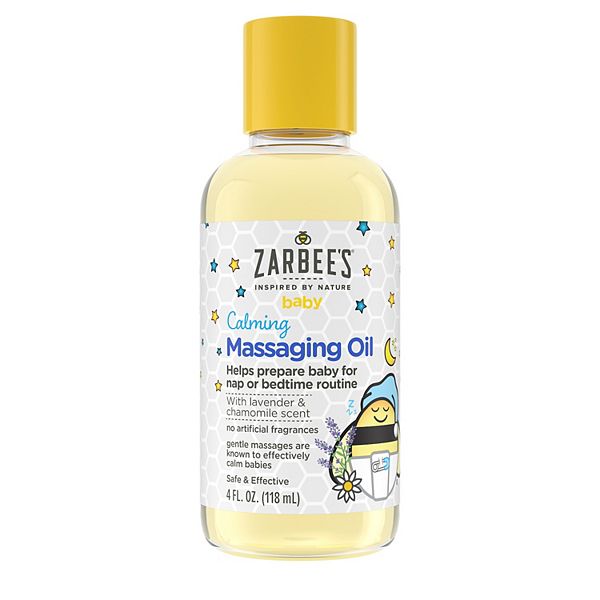

Масло для успокаивающего массажа Baby, лаванда и ромашка, 4 fl oz Zarbee'S Naturals