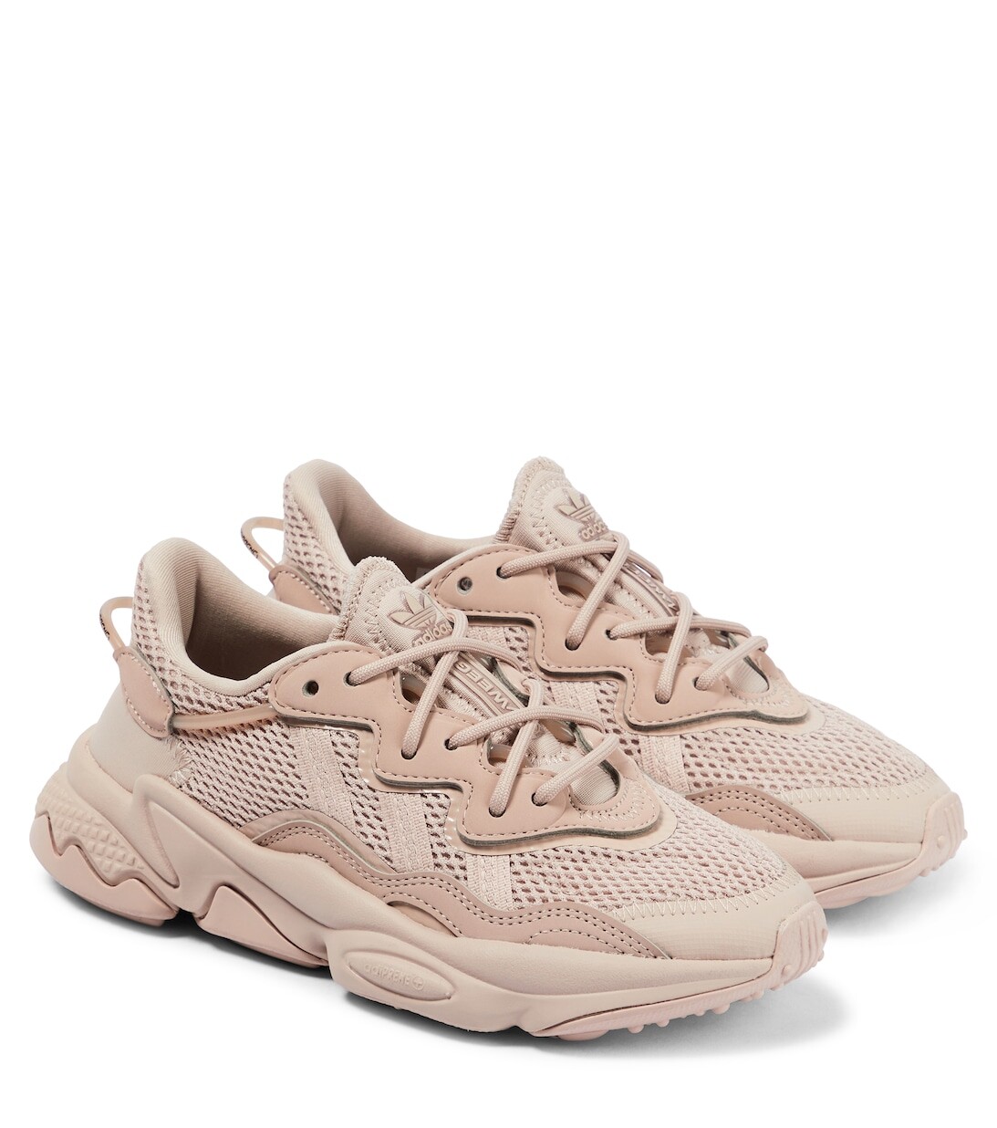 

Сетчатые кроссовки Ozweego Adidas Originals, бежевый